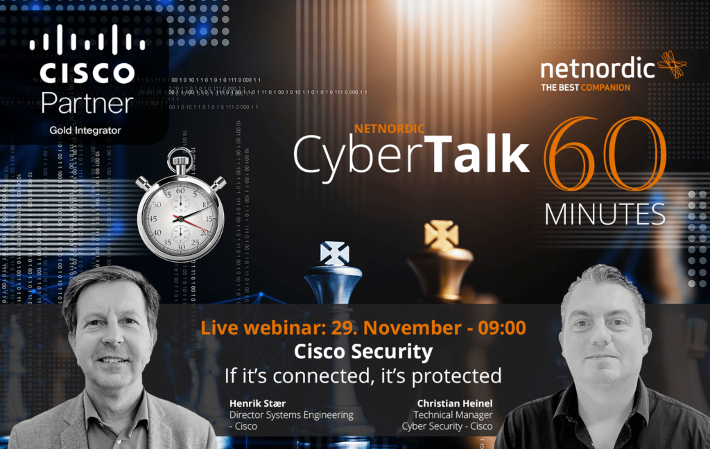 CyberTalk 60 Minutes – Cisco Security (29 November)