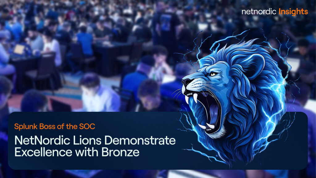 NetNordic Lions vinder bronze i Splunks Boss of the SOC