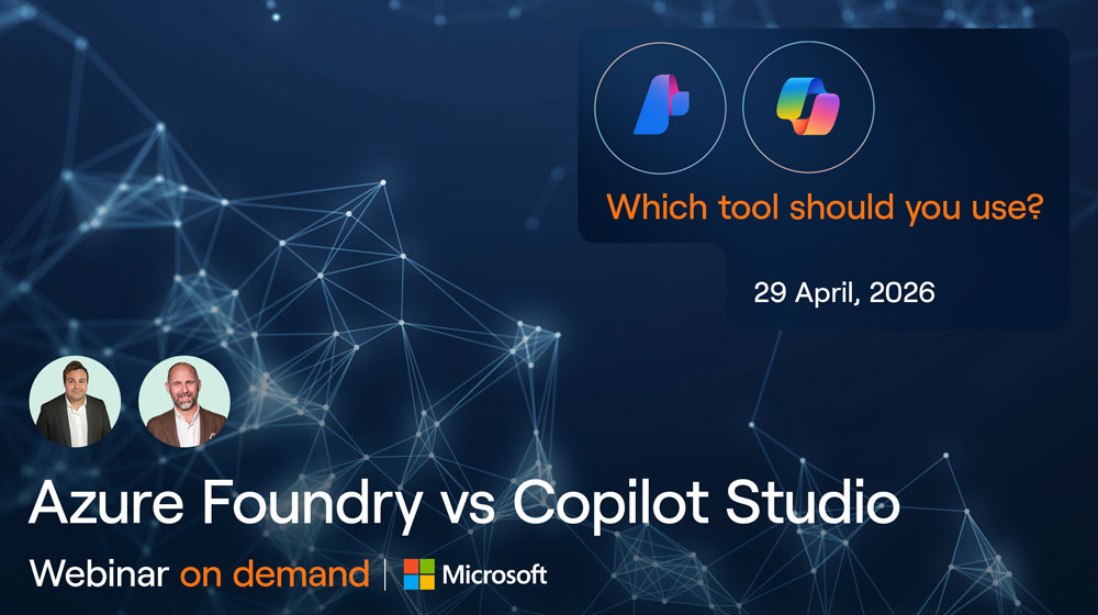 Azure Foundry vs. Copilot Studio: Hvilket værktøj bør du vælge?